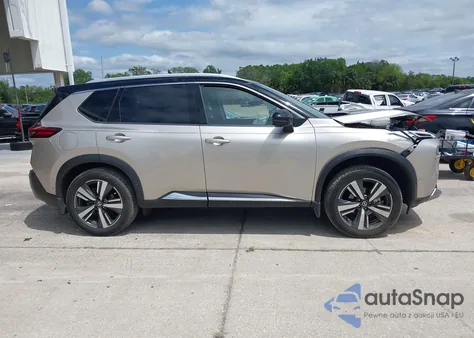 2021 Nissan Rogue Platinum Fwd z USA, uszkodzony, nr VIN JN8AT3DC4MW100952